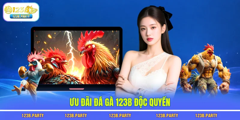 Đá Gà 123B 3 Ưu đãi đá gà 123B độc quyền